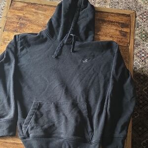 Hollister Black Hoodie Mens XS